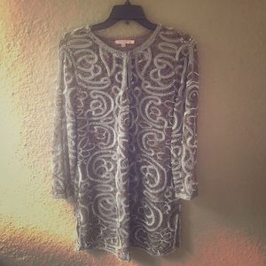 Calypso sequin tunic